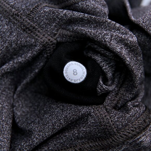 Lululemon Wunder Under High Waist Tight Gray Women 8 - Picture 10 of 12